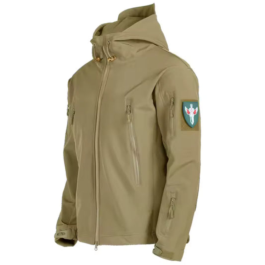 Chaqueta militar - marrón