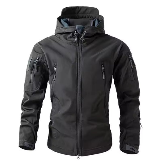 Chaqueta impermeable - Negra